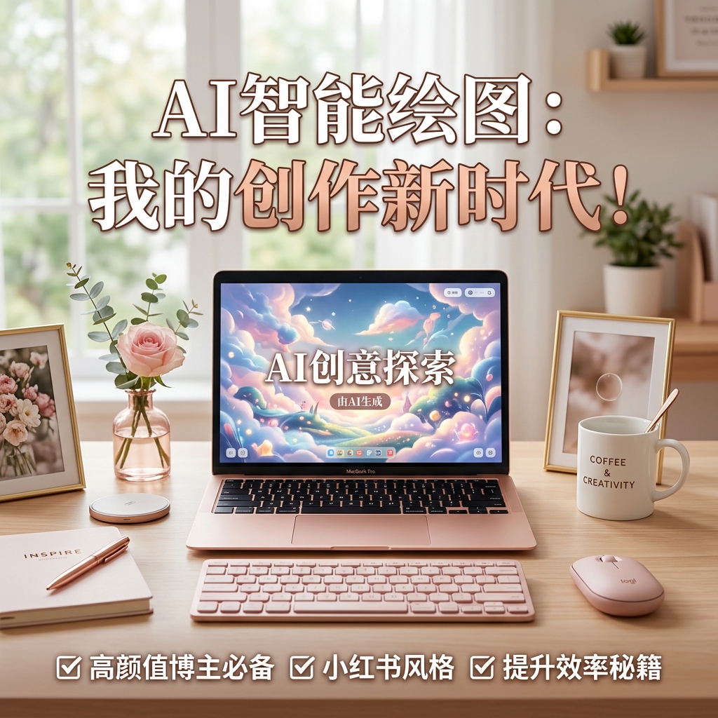 如何用 image2.vip 制作小红书封面：提示词与排版指南