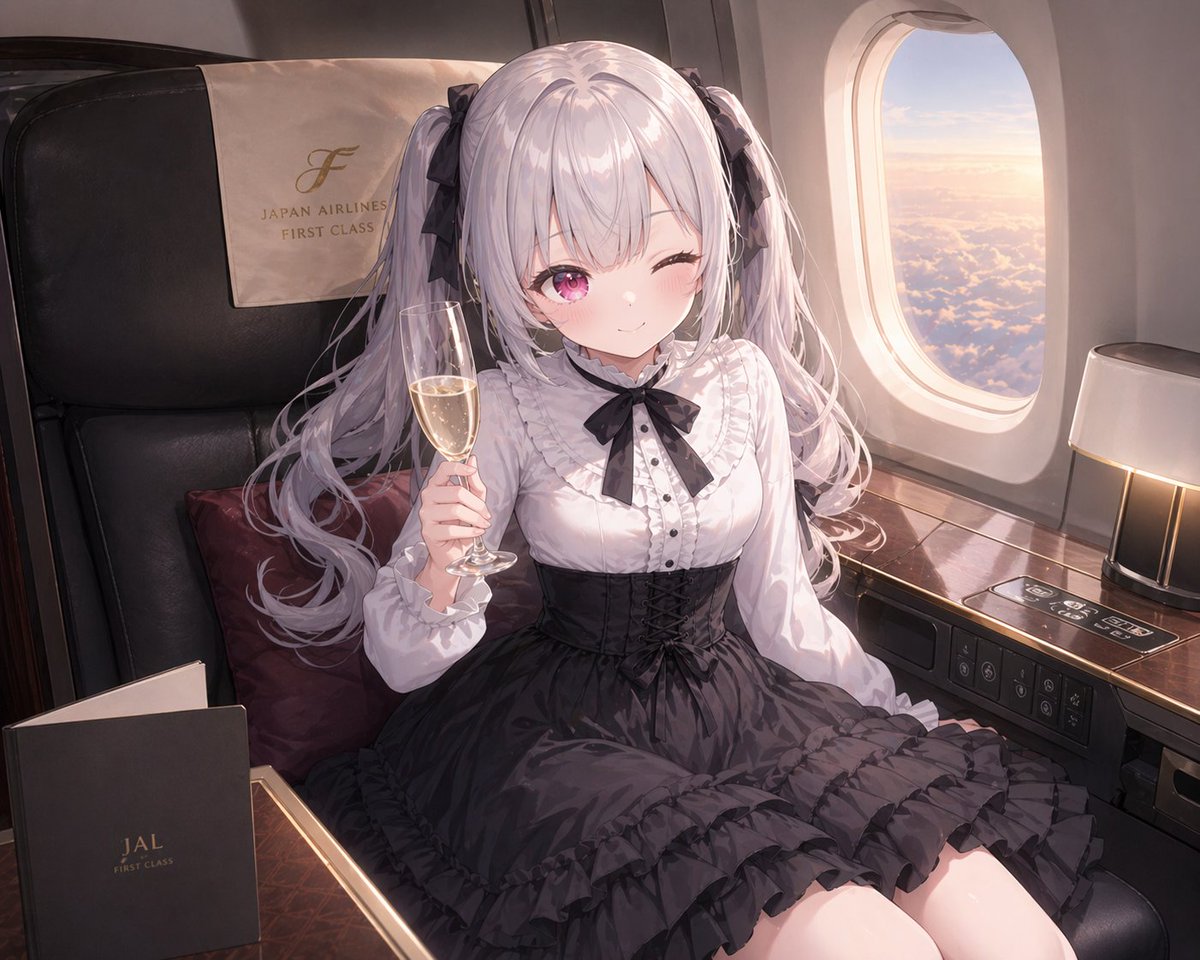 JAL 头等舱内部设计