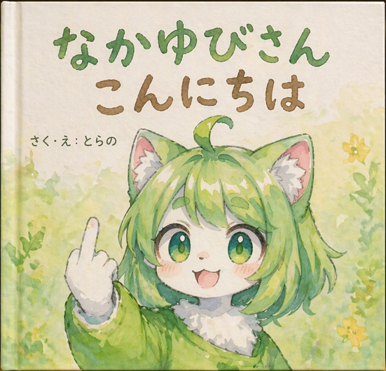 水彩绘本封面