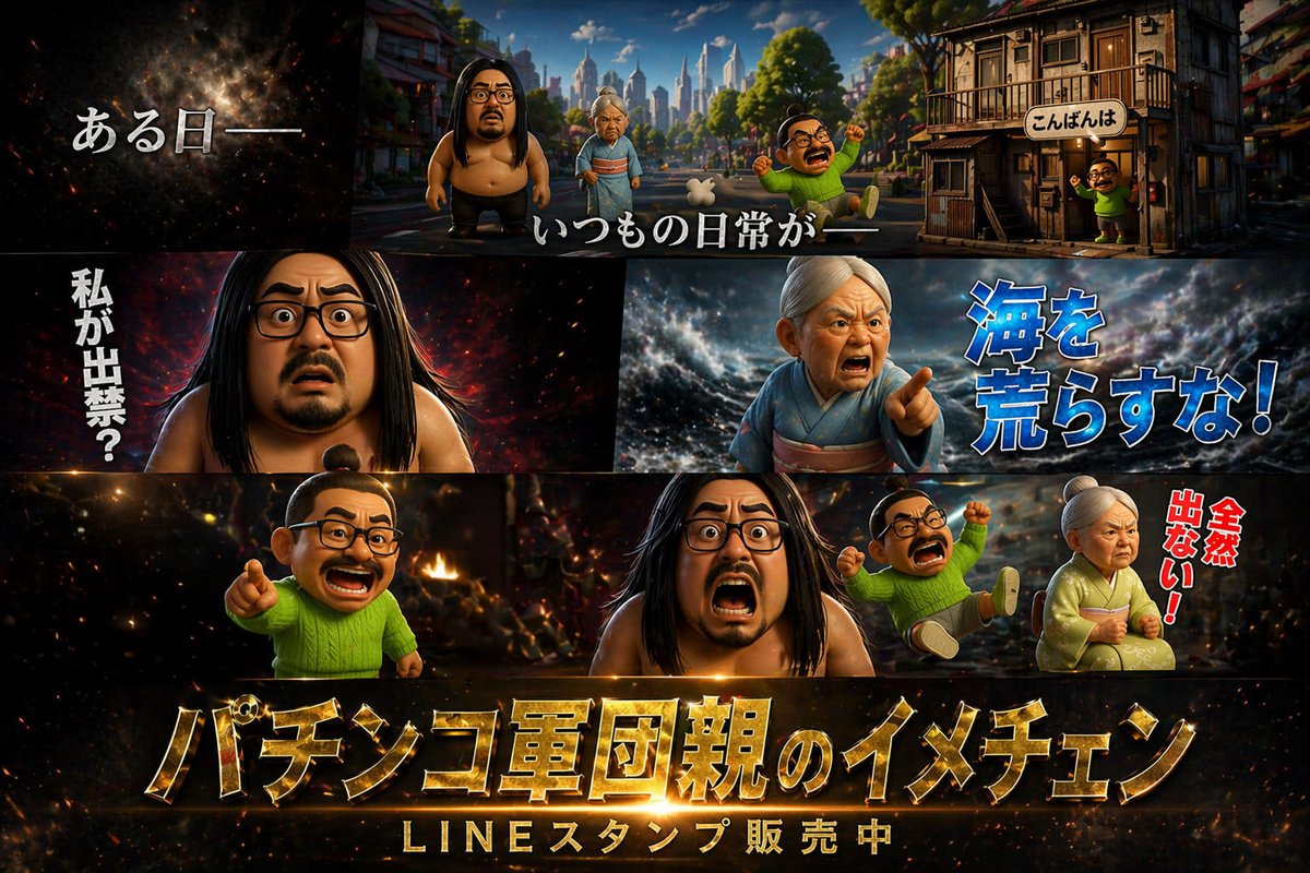 3D 电影感多板块宣传海报