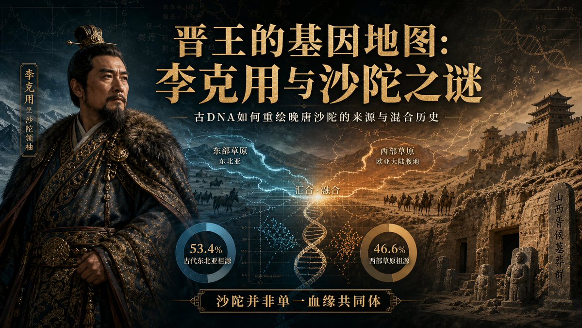 晋王基因地图：李克用与沙陀之谜