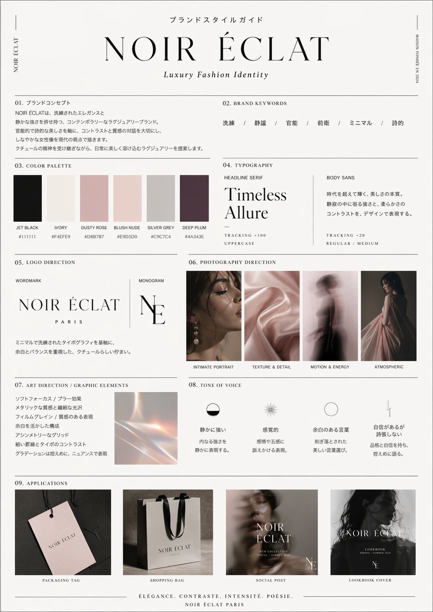 高端品牌指南提示词
